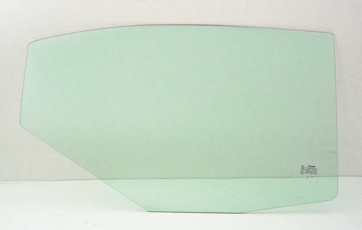 Passenger Right Side Rear Door Window Door Glass Compatible with Toyota Echo 4 Door Sedan 2000-2005 Models