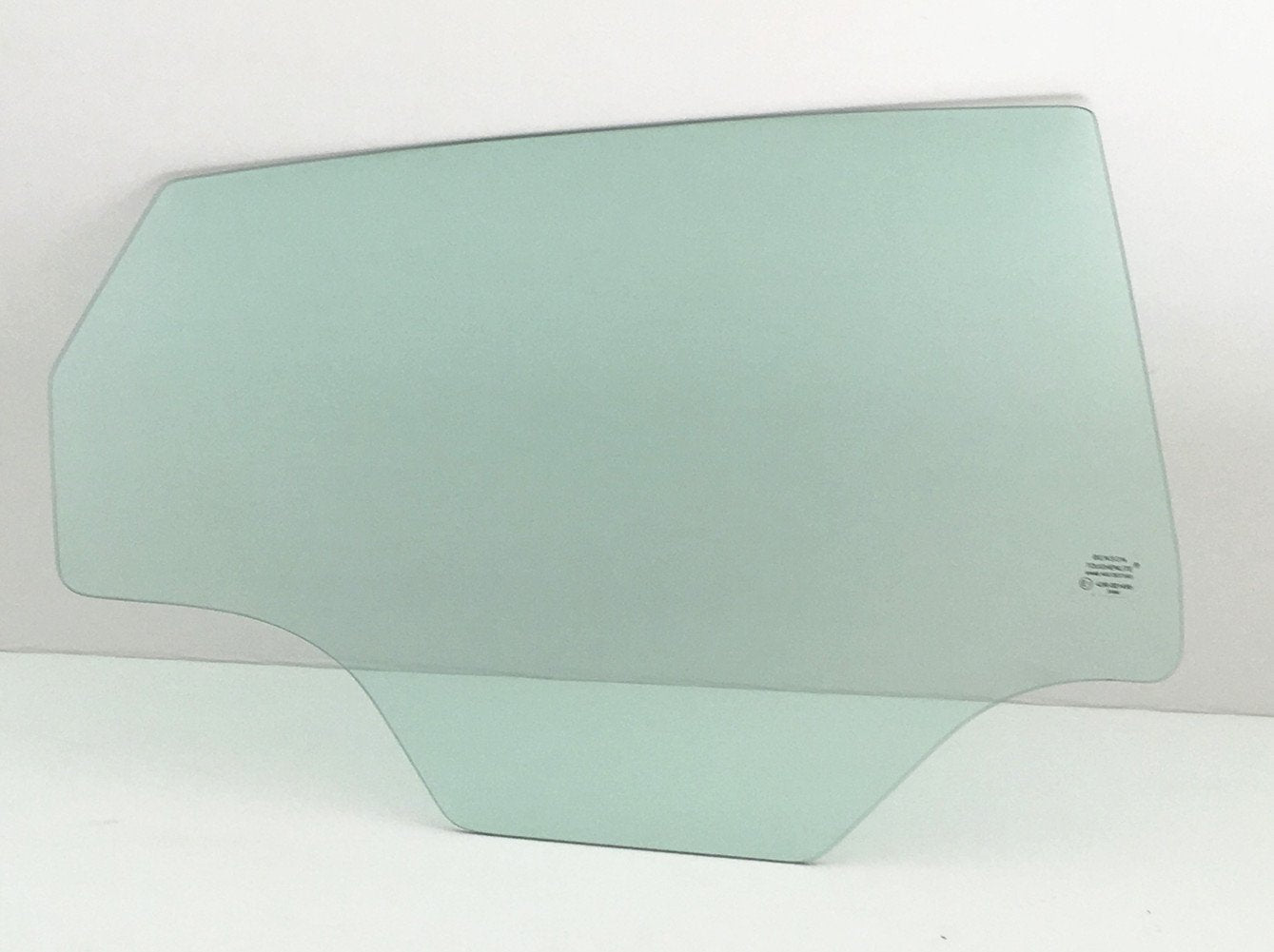 Passenger Right Side Rear Door Window Door Glass Compatible with Ford Fiesta 4 Door Hatchback 2011-2019 Models