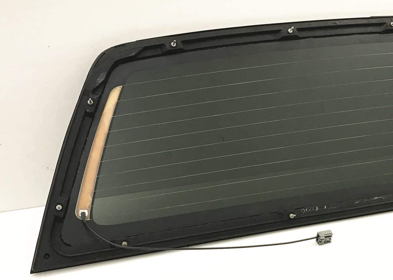 Heated Privacy Stationary Back Window Back Glass Compatible with Ford F150 Pickup 2004-2014 Models