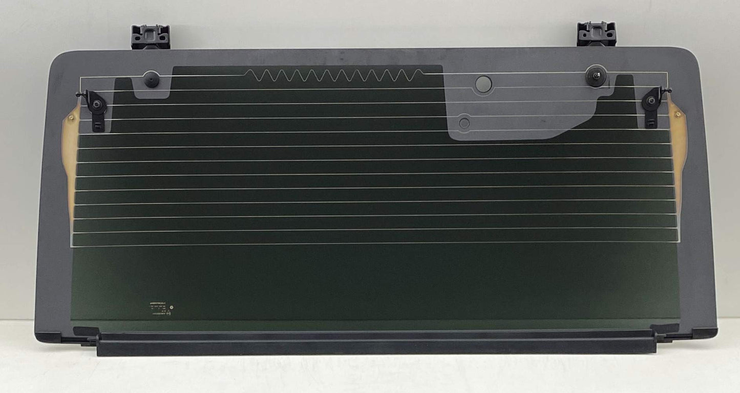 OE Heated Back Tailgate Window Back Glass Compatible with Jeep Wrangler 2011-2017 Models/Wrangler JK 2018 Models