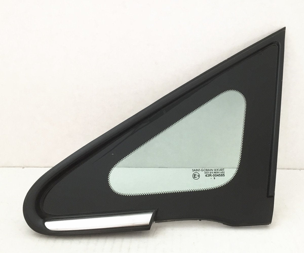 OEM Driver Left Side Front Vent Window Vent Glass Compatible with Nissan Versa 4 Door Sedan 2007-2011 Models