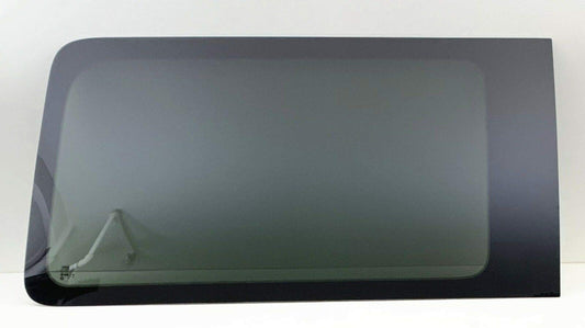 Privacy Movable Driver Left Side Rear Sliding Cargo Door Window Door Glass Compatible with Ford Transit 83.2" Low-Roof Van 2015-2025 Models (Low-Roof Van Only)