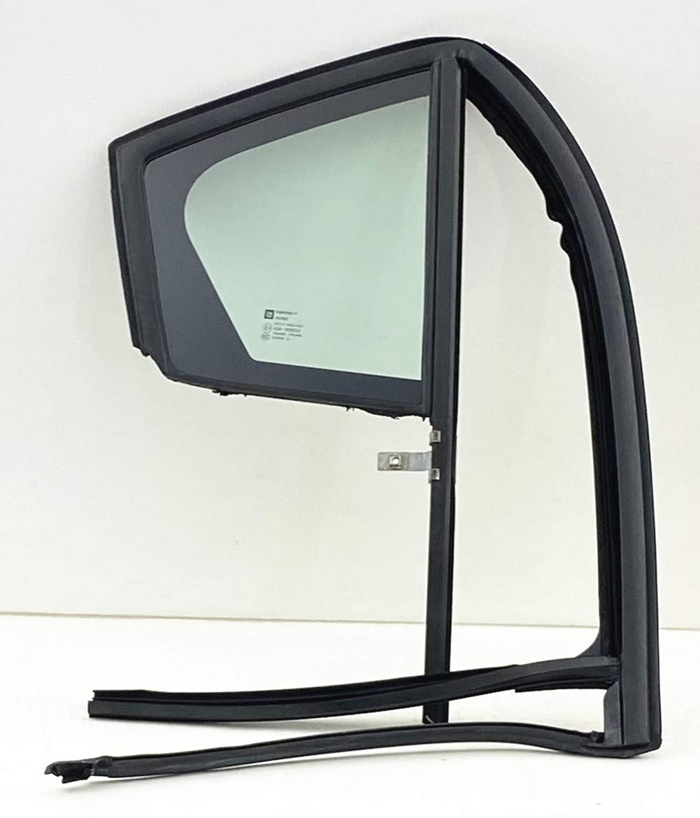 OEM Passenger Right Side Rear Vent Window Vent Glass Compatible with Chevrolet Cruze 2010-2015 / Cruze Limited 2016