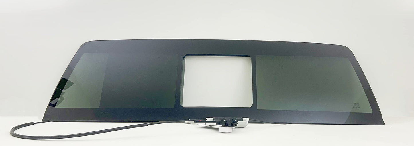 Power Sliding Back Window Back Power Slider Glass With Motor Compatible with Dodge Ram Pickup 2009-2018 1500 & 2019-2024 1500 Classic & 2010-2025 2500 3500 & 2011-2025 3500Cab/Chs 4500 5500 Models