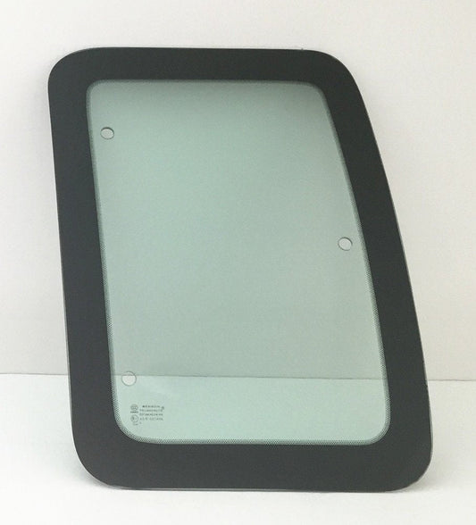 Movable Driver Left Side Rear Access Door Quarter Glass Quarter Window Compatible with Ford F250 F350 F650 F750 F450 F550 Pickup 2 Door Super Cab 2000-2016 Models