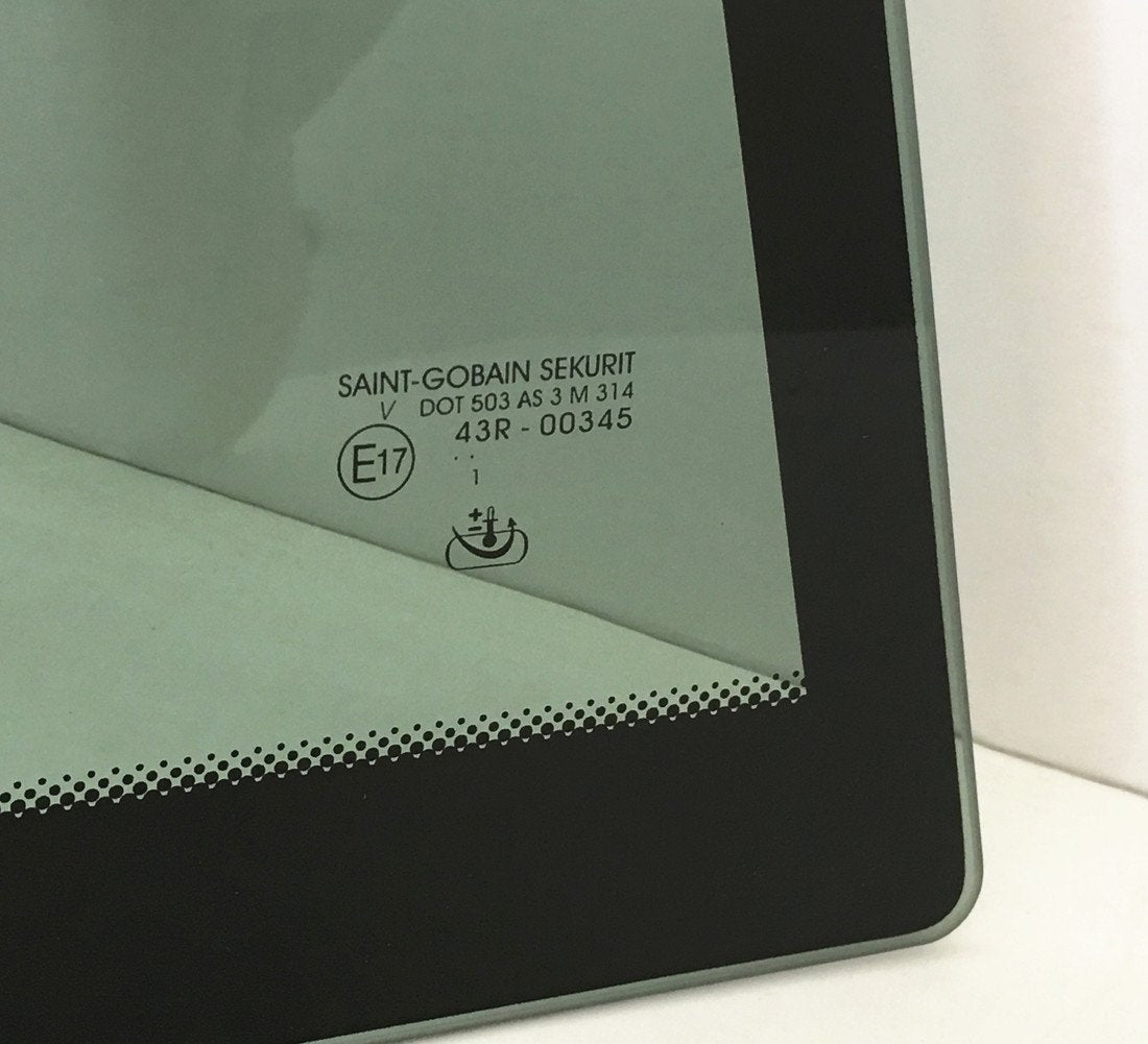 OEM Passenger Right Side Rear Vent Window Vent Glass Compatible with BMW X3 2004-2010 Models