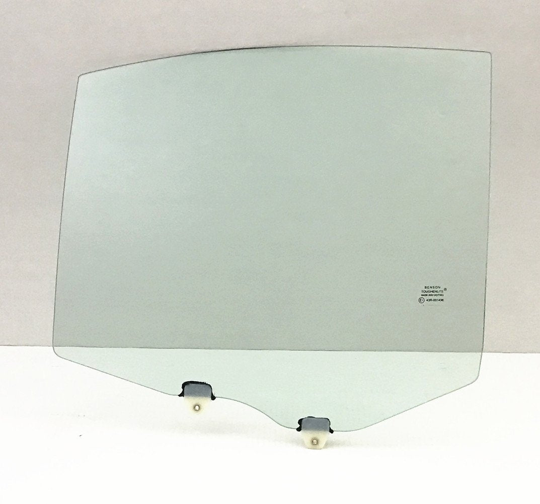 Passenger Right Side Rear Door Window Door Glass Compatible with Pontiac Grand Prix 4 Door Sedan 1997-2003 Models