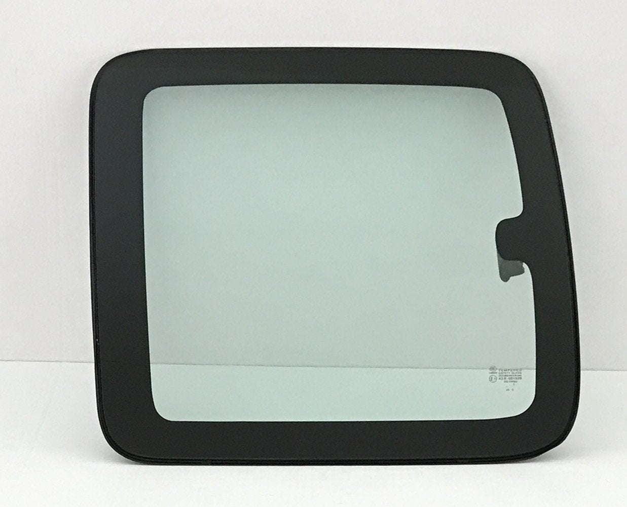 Movable Driver Left Side Rear Quarter Window Quarter Glass With Frame & Latch Compatible with Chevrolet Silverado 1999-2006 / Classic 2007 Extended Cab Pickup Models