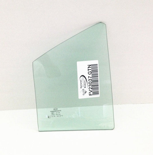 Passenger Right Side Rear Vent Glass Window Compatible with Hyundai Accent 4 Door Sedan 2006-2011 Models