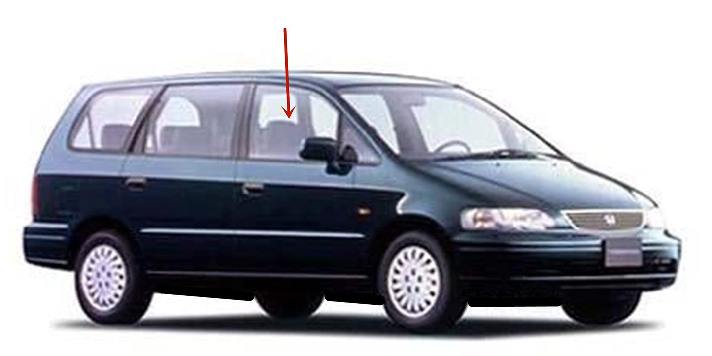 Passenger Right Side Front Door Window Door Glass Compatible with Honda Odyssey/ Isuzu Oasis 1995-1999 Models