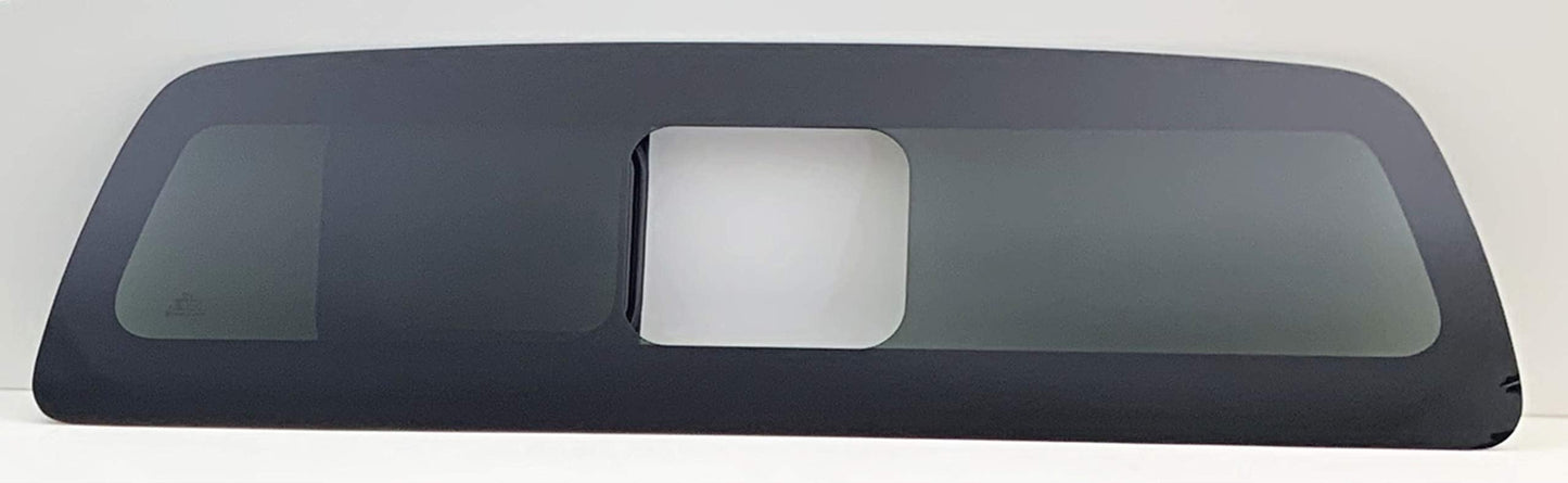Back Window Glass Back Slider Manual Compatible with Nissan Frontier/Suzuki Equator 2005-2020 Models