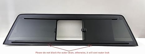 High Performance Back Glass One Panel Manual Back Slider Window Compatible with Dodge Ram Pickup 2009-2018 1500 & 2019-2024 1500 Classic & 2010-2025 2500 3500 & 2011-2025 3500Cab/Chs 4500 5500 Models