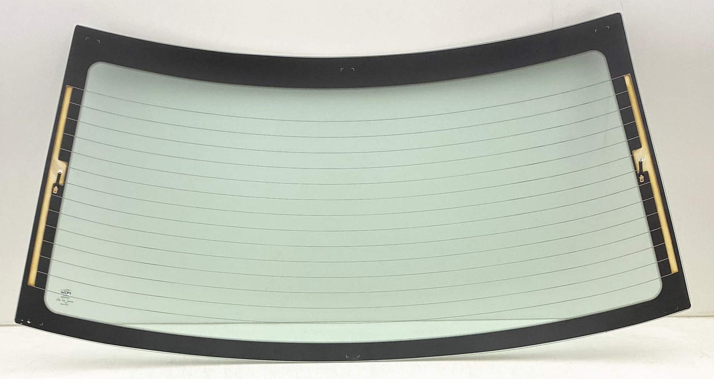 Heated Back Window Back Glass Compatible with Hyundai Accent / Dodge Verna 4-Door Sedan 2003-2005 Models