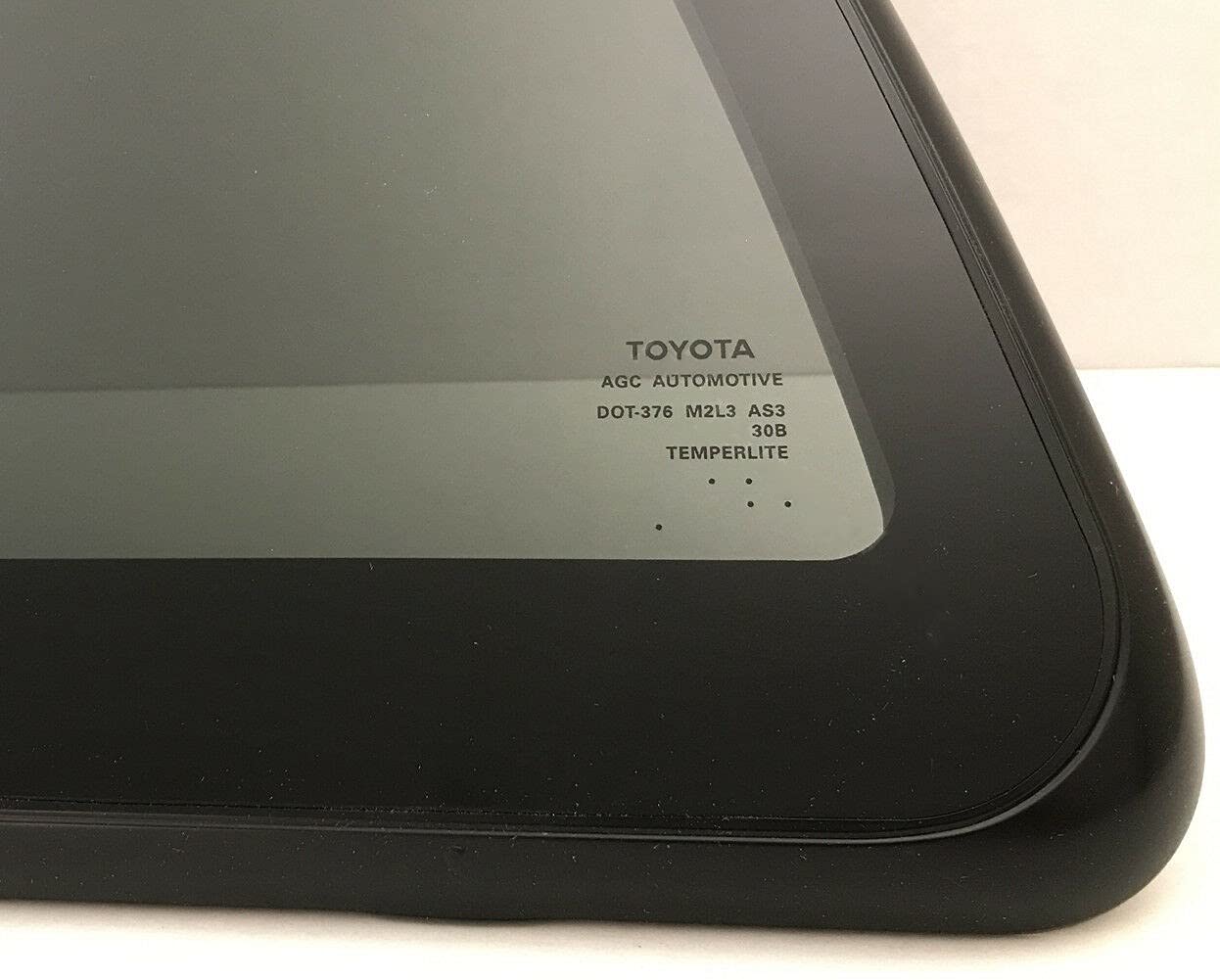 OE Sliding Back Window Glass Without Center Power Slider Compatible with Toyota Tacoma Pickup 2017-2023 Models