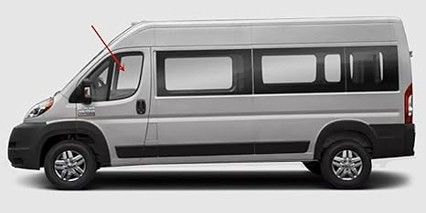 OEM Driver Left Side Front Door Window Door Glass Compatible with Ram Promaster 1500 2500 3500 Cargo Van 2014-2025 Models (Not For Promaster City Van)
