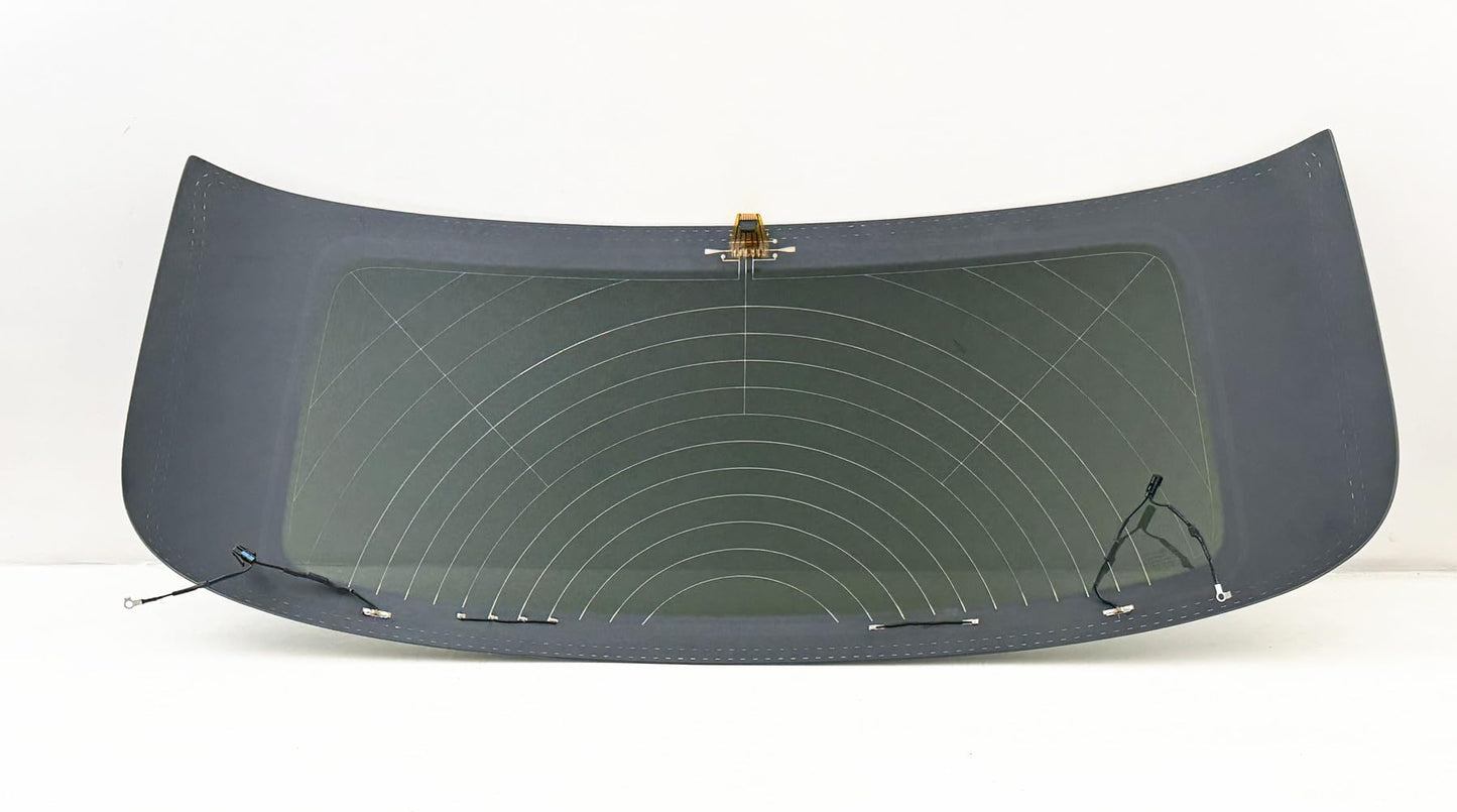 Heated Tempered Rear TailGate LiftGate Back Window Back Glass Compatible with BMW X1 2011-2015 Models