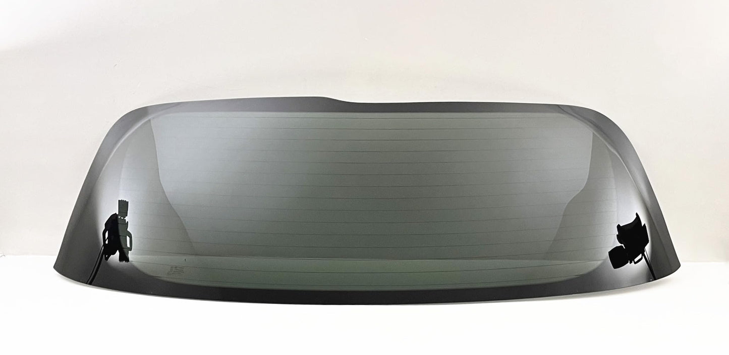 W/ Ding-Marks Style Heated Rear Tailgate Liftgate Back Window Back Glass Compatible with Kia Carnival 2022-2025 Models