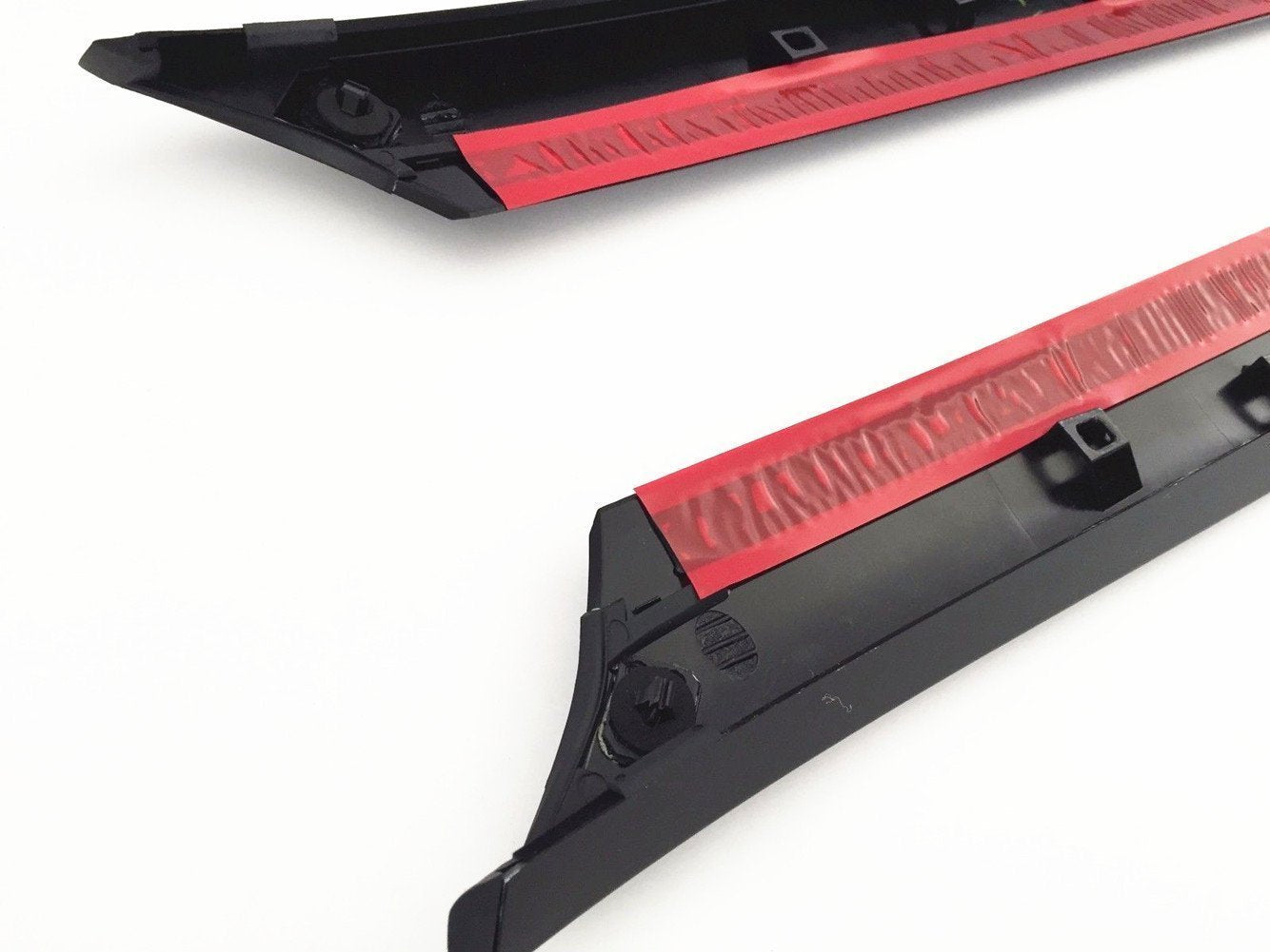 Left & Right One Pair Front Windshield-Outer Pillar Trim Molding Compatible with Ford Explorer 2010-2019 Models