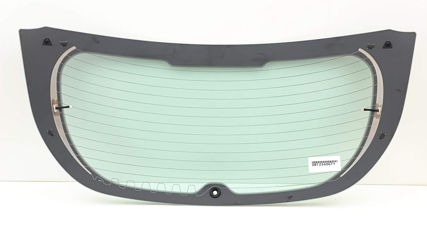 Heated Back Window Back Glass Compatible with Ford Focus 2015-2018 4 Door Hatchback Models