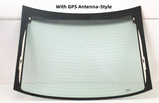 Heated Back Window Back Glass Compatible with Honda Civic 2 Door Coupe 2013-2015 Models