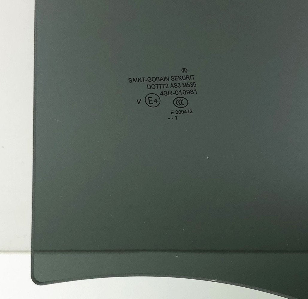 OEM Driver Left Side Rear Door Window Door Glass Compatible with Jeep Compass MP 2017-2023 Models (Not For Compass MK)