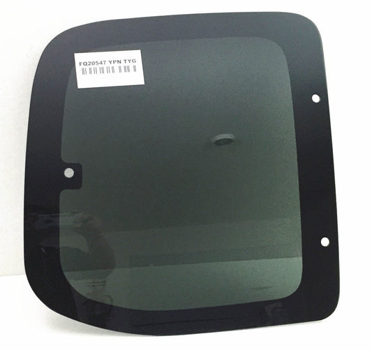 Movable Passenger Right Side Rear Quarter Window Quarter Glass Compatible with Toyota Tundra Pickup Extended Cab 2000-2006 Models