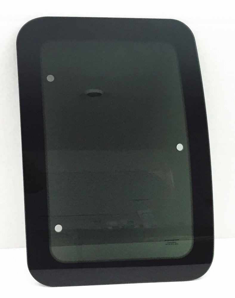 Privacy Movable Driver Left Side Rear Access Door Quarter Glass Quarter Window Compatible with Ford F250 F350 F650 F750 F450 F550 Pickup 2 Door Super Cab 2000-2016 Models