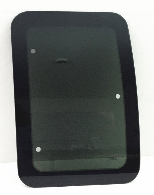 Privacy Movable Driver Left Side Rear Access Door Quarter Glass Quarter Window Compatible with Ford F250 F350 F650 F750 F450 F550 Pickup 2 Door Super Cab 2000-2016 Models