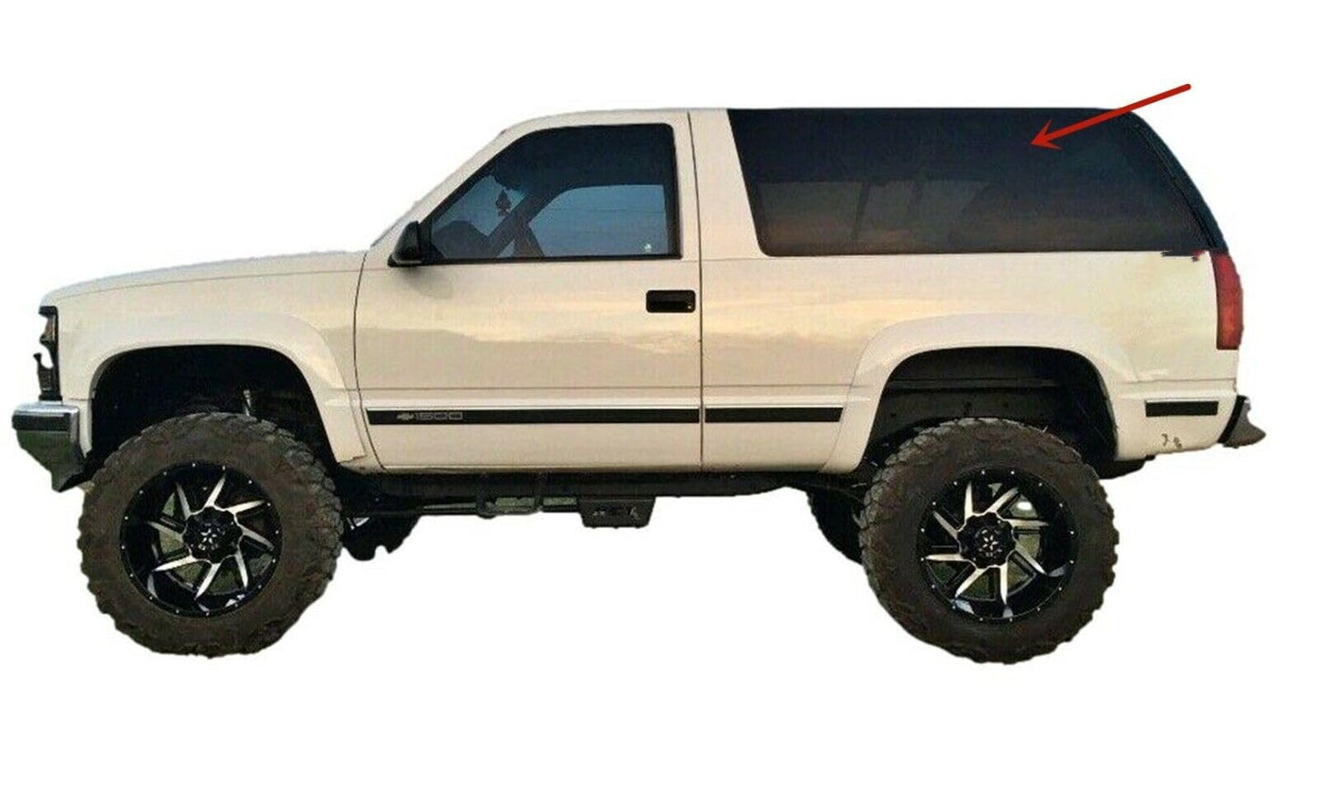 OEM Driver Left Side Rear Quarter Window Quarter Glass Compatible with Chevrolet Blazer 1993-1994/Chevrolet Tahoe&GMC Yukon 1993-1999 2 Door Models