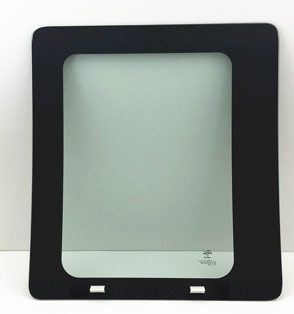 Stationary Passenger Right Side Rear Hinged Door Window Door Glass Compatible with Chevrolet Express/GMC Savana 1996-2025 Models