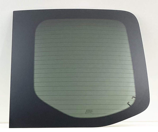 Heated Back Window Back Glass Passenger Right Side No Wiper Hole Style Compatible with Mercedes Benz Sprinter 1500 2500 3500 4500 2019-2024 Models