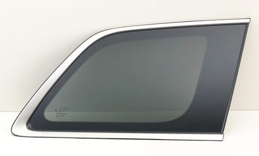 OEM Passenger Right Side Quarter Window Quarter Glass Compatible with Jeep Grand Cherokee 2014-2020 / 2021 Grand Cherokee WK Models