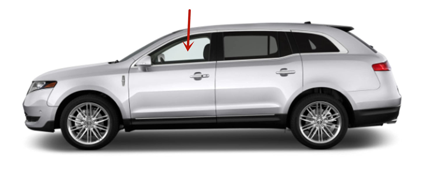 Laminated Driver Left Side Front Door Window Door Glass Compatible with Lincoln MKT 2010-2019 Models