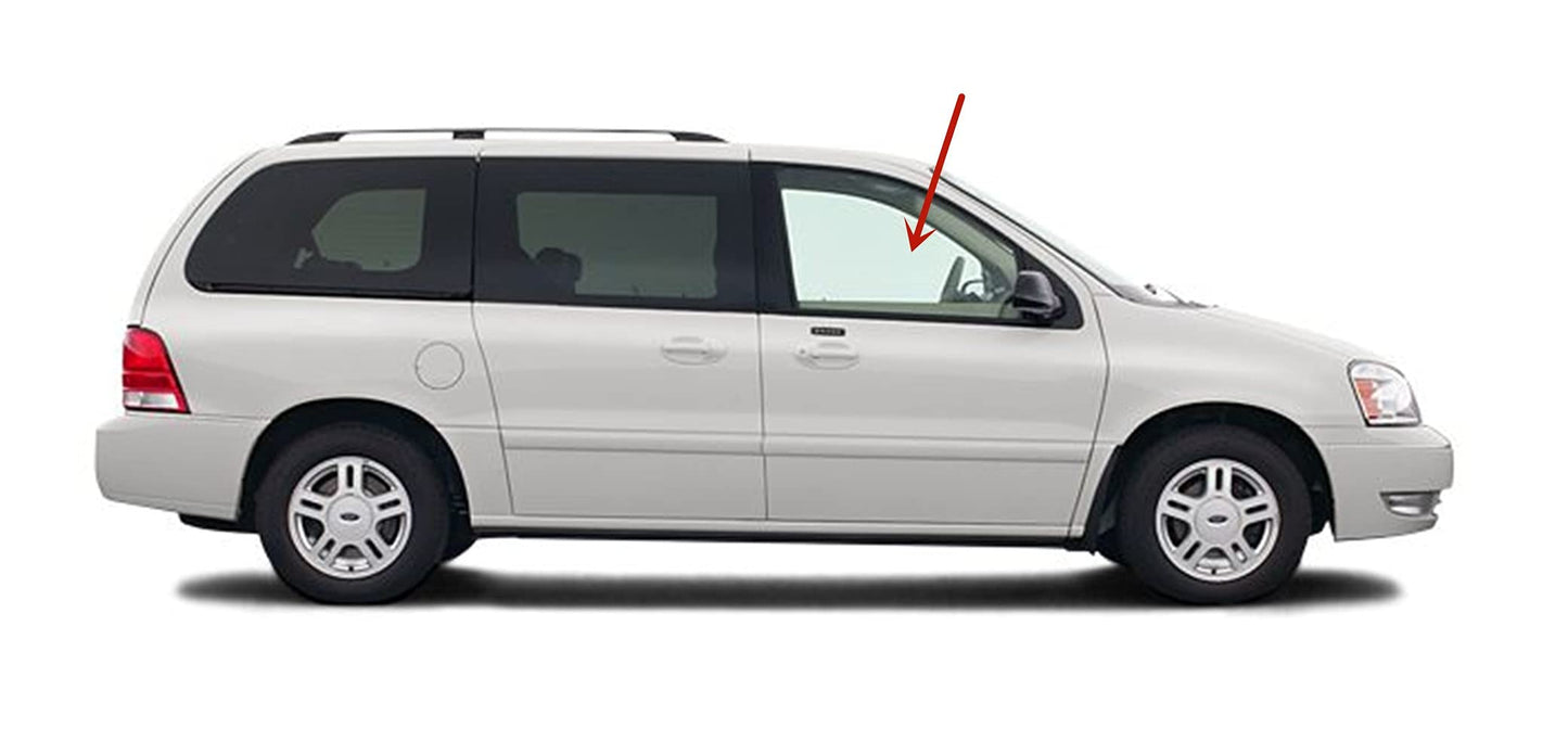 Passenger Right Side Front Door Window Door Glass Compatible with Ford Freestar/Ford Windstar/Mercury Monterey 2003-2007 Models