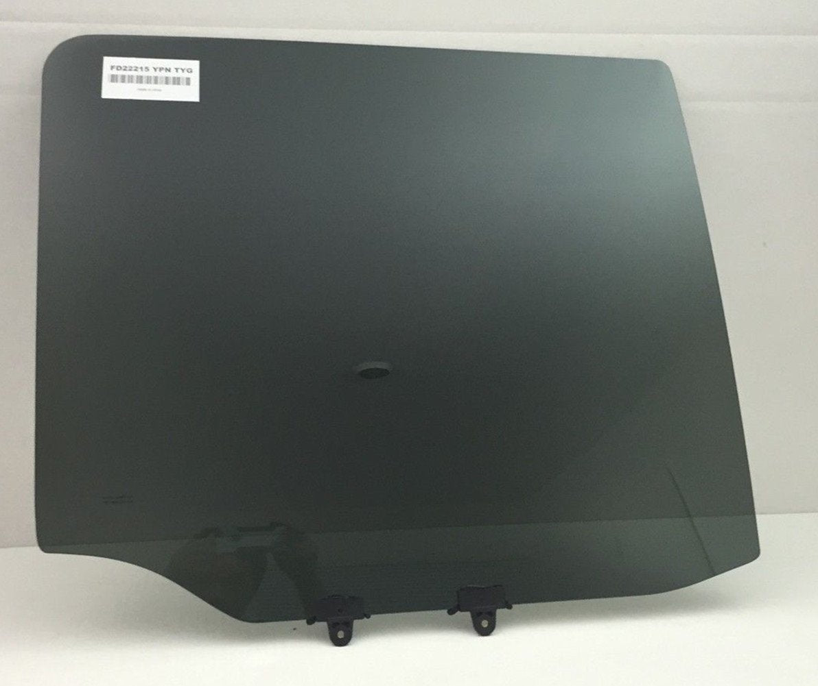 Passenger Right Side Rear Door Window Door Glass Compatible with Nissan Titan 4 Door Crew Cab 2004-2015 Models
