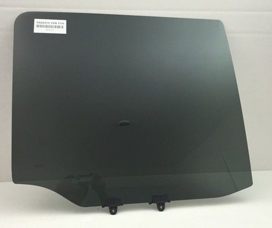 Passenger Right Side Rear Door Window Door Glass Compatible with Nissan Titan 4 Door Crew Cab 2004-2015 Models