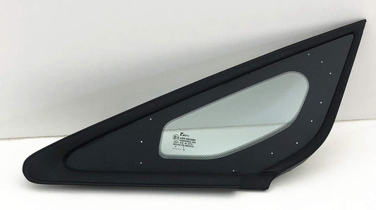 OEM Driver Left Side Front Vent Window Vent Glass Compatible with Nissan Versa Note 2014-2019 Models