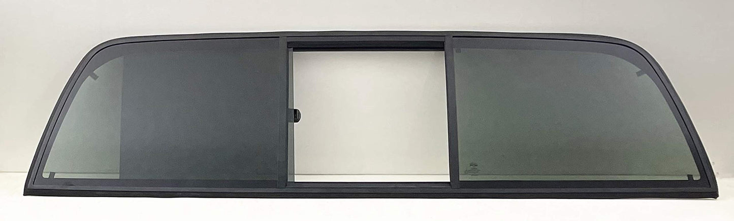Manual Sliding Back Window Glass Back Slider Compatible with Dodge Ram 1500 Pickup 1994-1997 2 Door Standard Cab Models Only / 1500 1998-2001 All Models / 2500 3500 1994-2002 All Models