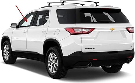 Driver Left Side Front Door Window Door Glass Compatible with Chevrolet Traverse 2018-2023 Models
