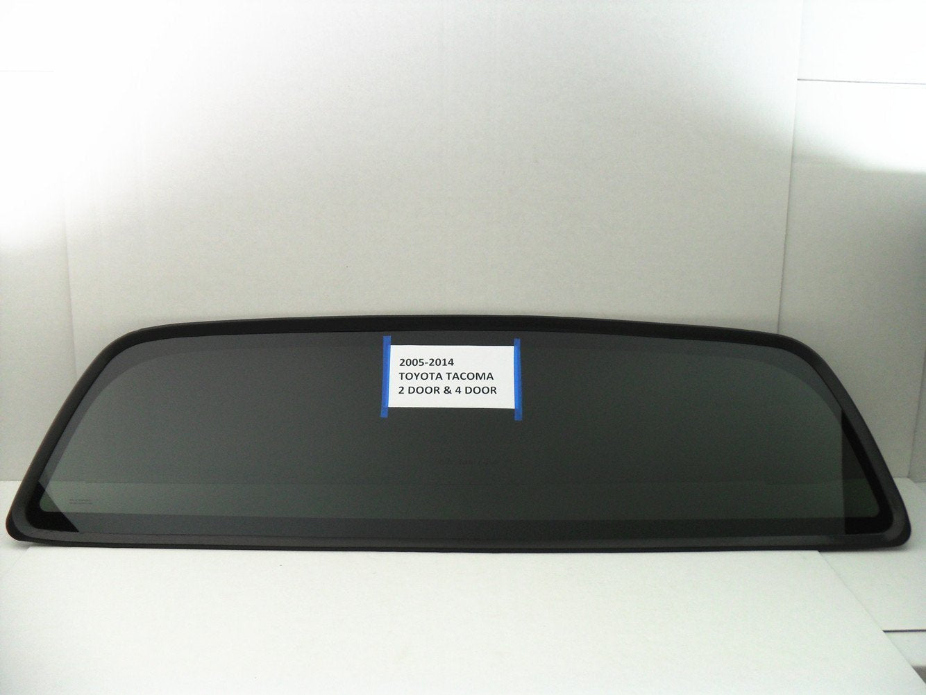 Stationary Encapsulated Back Window Back Glass Compatible with Toyota Tacoma Pickup 2005-2023 Models