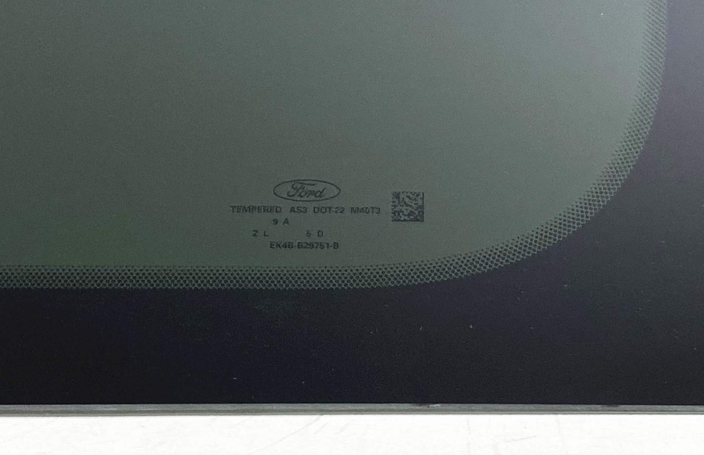 Privacy OEM Driver Left Side Rear Stationary Sliding Cargo Door Window Door Glass Compatible with Ford Transit 83.2" Low-Roof Van 2015-2025 Models