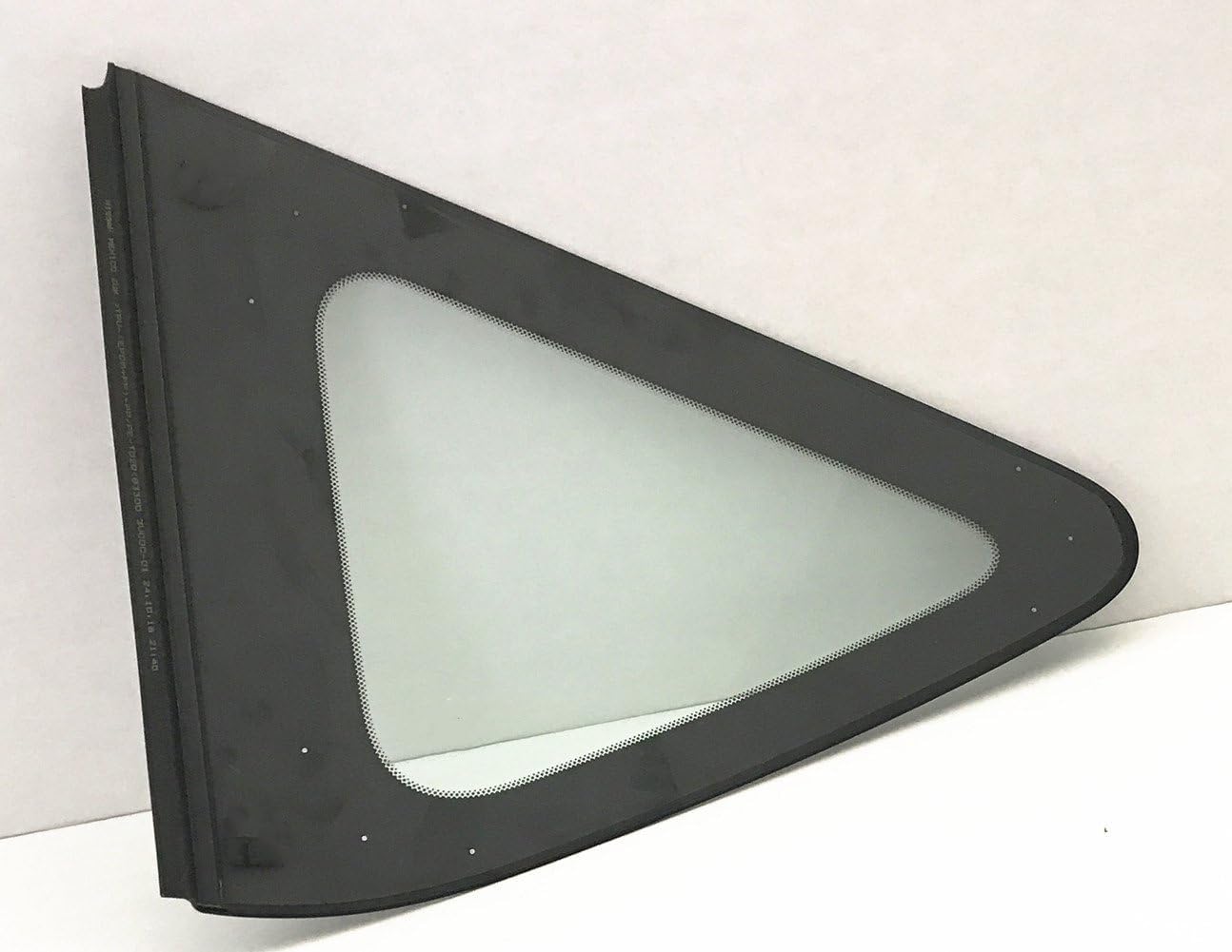 Tempered Passenger Right Side Quarter Window Quarter Glass Compatible with Nissan Versa Note 2014-2019 Models