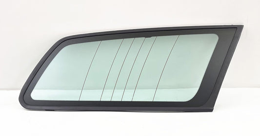 Tempered W/Antenna Passenger Right Side Rear Quarter Window Quarter Glass Compatible with Volvo V50 2005-2011 Models