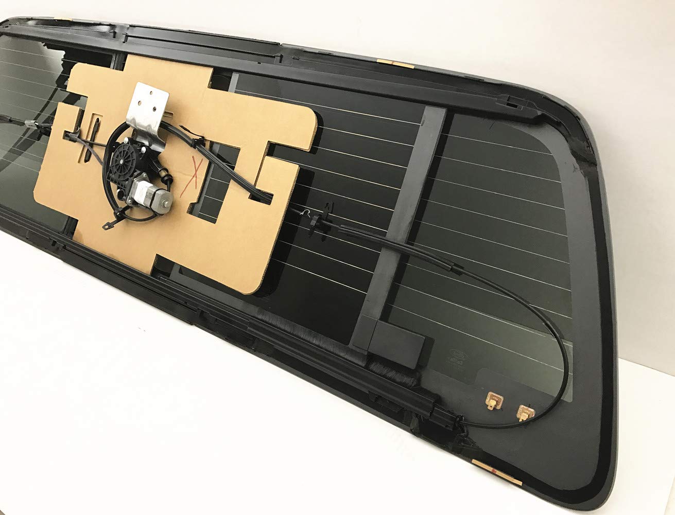 OE Heated Power Slider Back Window Glass Back Slider Compatible with Ford F250/F350/F450/F550/F650/F750 Pickup 2011-2016 Models