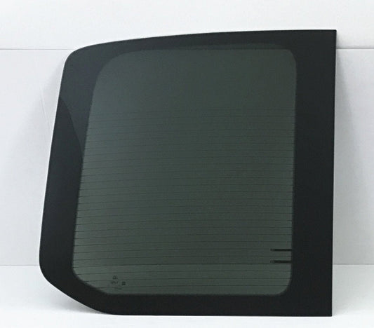 OE Heated Back Window Back Glass Driver Left Side Compatible with Ford Transit 100.8" Mid-Roof & 110.2" High-Roof 2015-2025 Models (Not for Transit Connect or Low-Roof Transit)