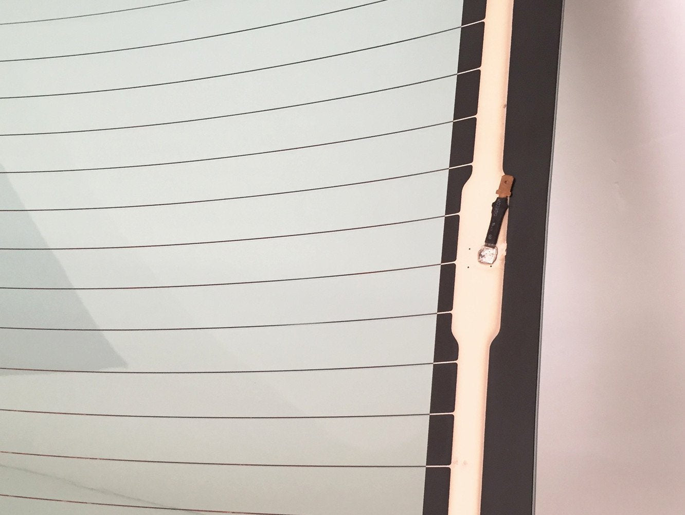 Heated Back Window Back Glass Compatible with Chrysler 200 2011-2014 4 Door Sedan Models