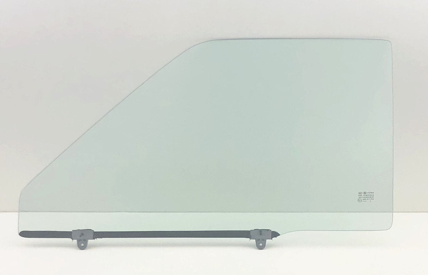 Driver Left Side Door Window Door Glass W/O Vent Style Compatible with Toyota Pickup 1984-1988 / 4Runner 1985-1989 Models