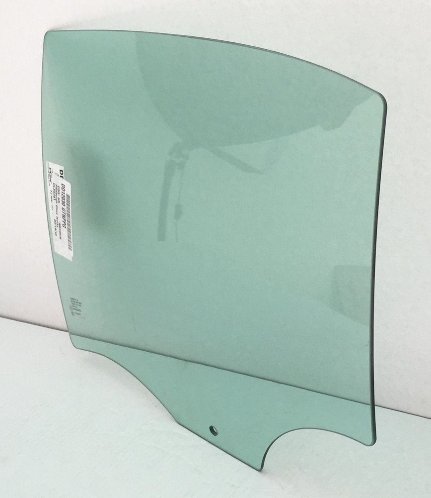 Driver Left Side Rear Door Window Door Glass Compatible with Volkswagen Passat 4 Door Sedan 2006-2011 Models
