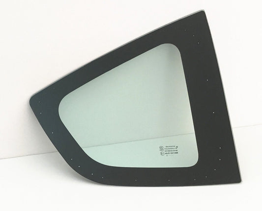 Passenger Right Side Quarter Window Quarter Glass Compatible with Honda Fit 2009-2014 Models