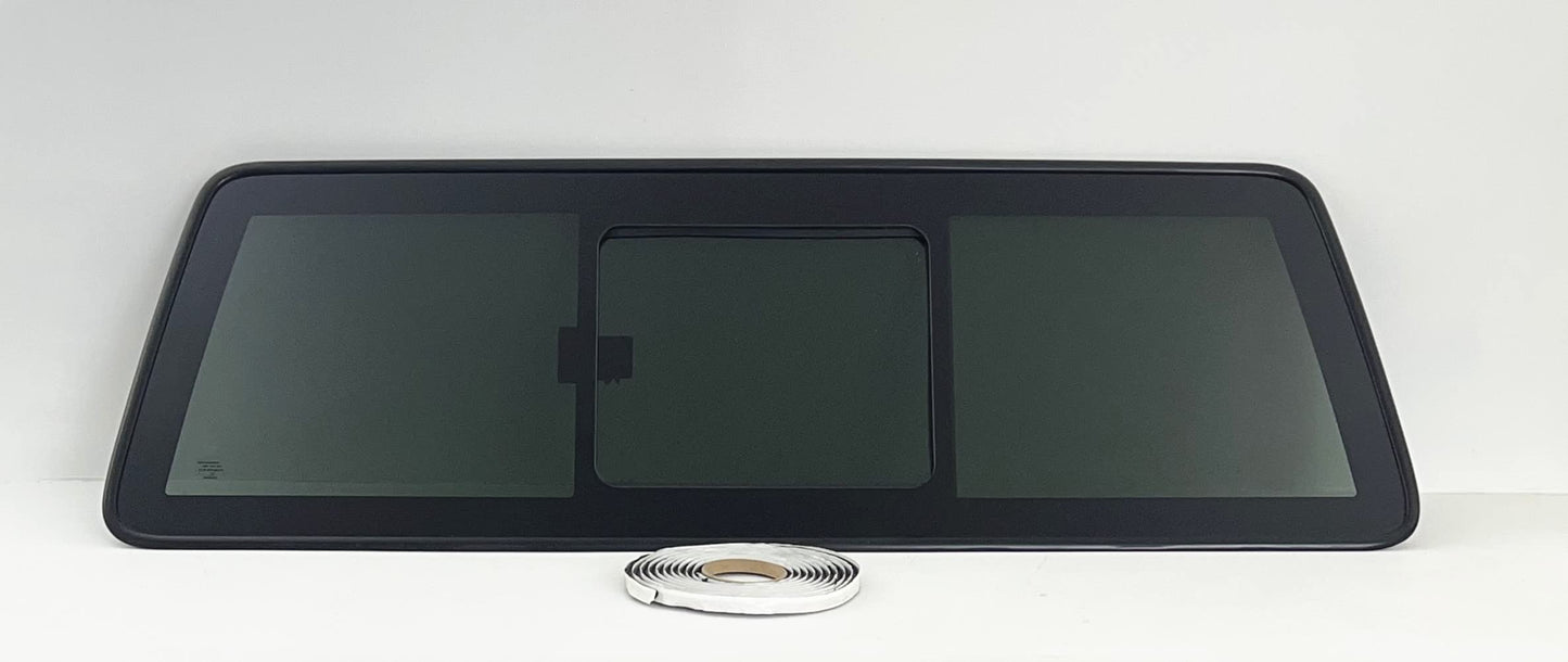 Manual Back Window Glass Back Slider Compatible with Ford Ranger 1986-1997 2 Dr Super Cab & 1998-2011 All Models/Mazda B2300 B2500 B3000 B4000 1994-1997 2 Dr Extended Cab & 1998-2011 All Models